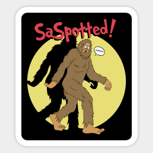 SaSpotted! Sticker